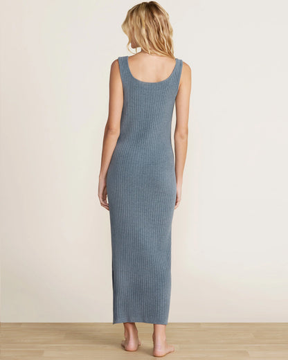 Ccul Ribbed Square Neck Dress
