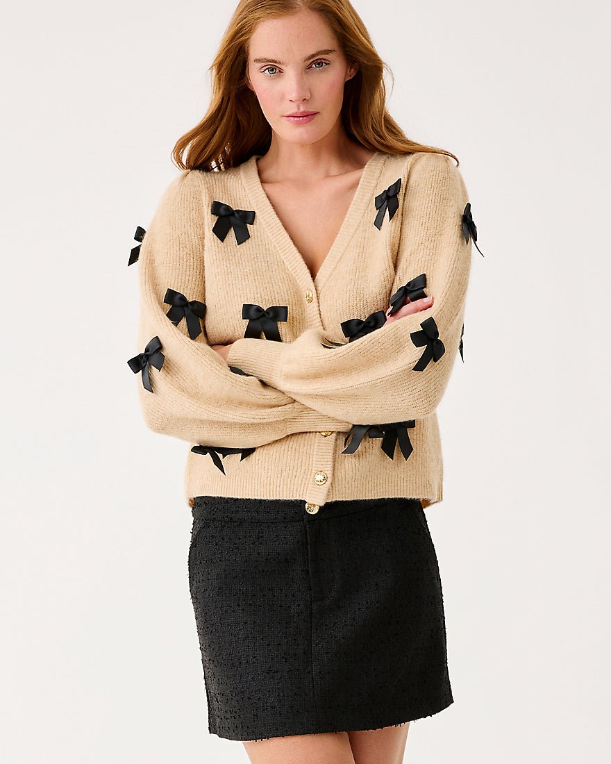 Lilly Pulitzer - Colette Boucle Mini Skort - Noir Chic Chick Boucle