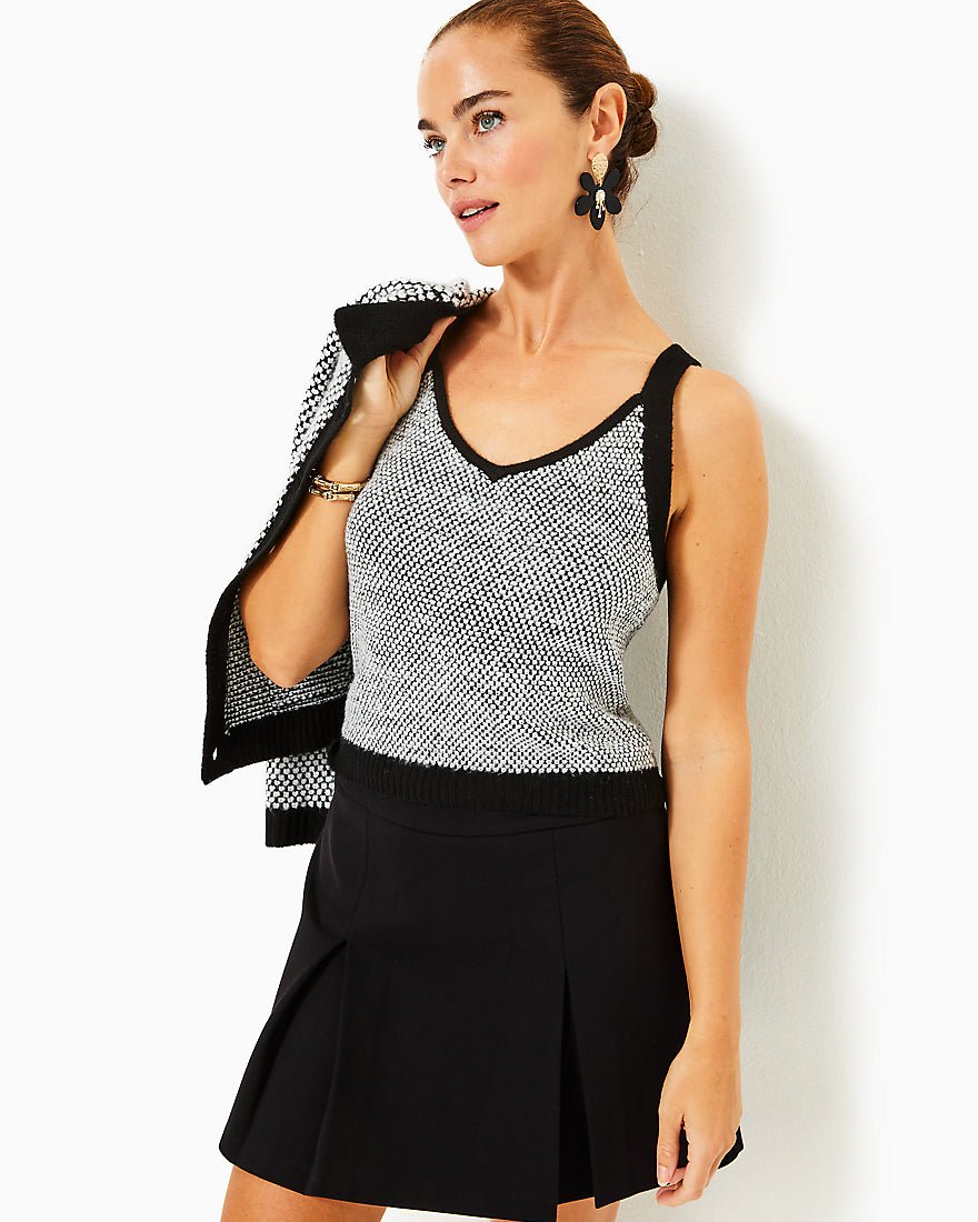 Delvey Mini Skort - Noir - 4