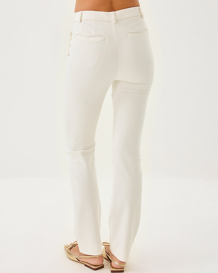 Demaria Stretch Pant - Coconut