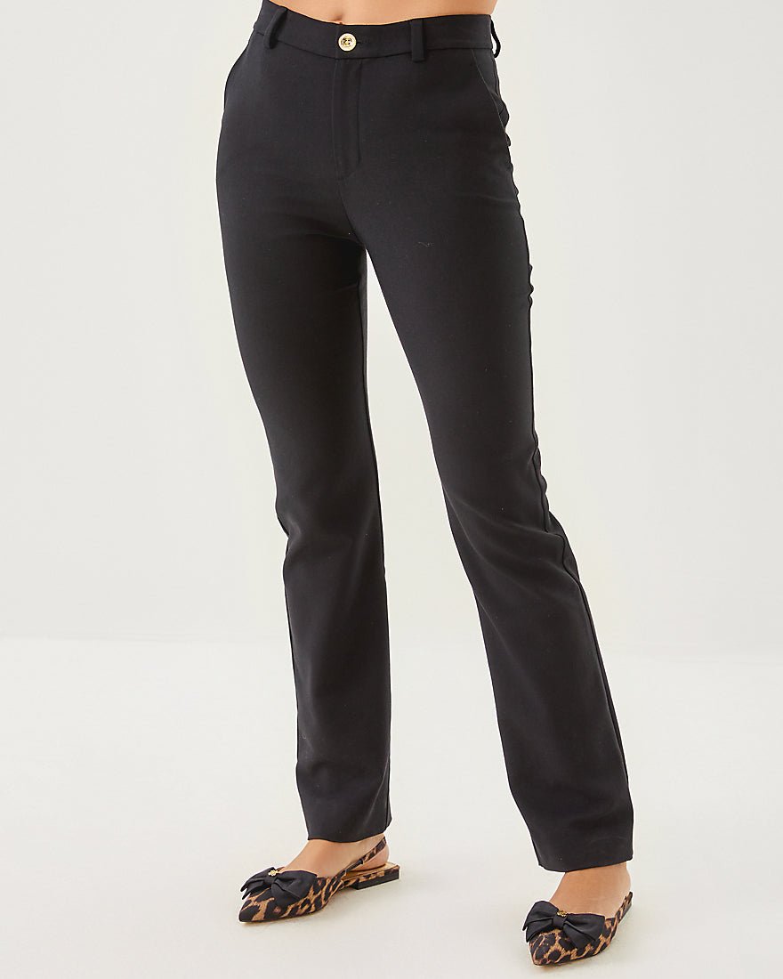 Demaria Stretch Pant - Coconut