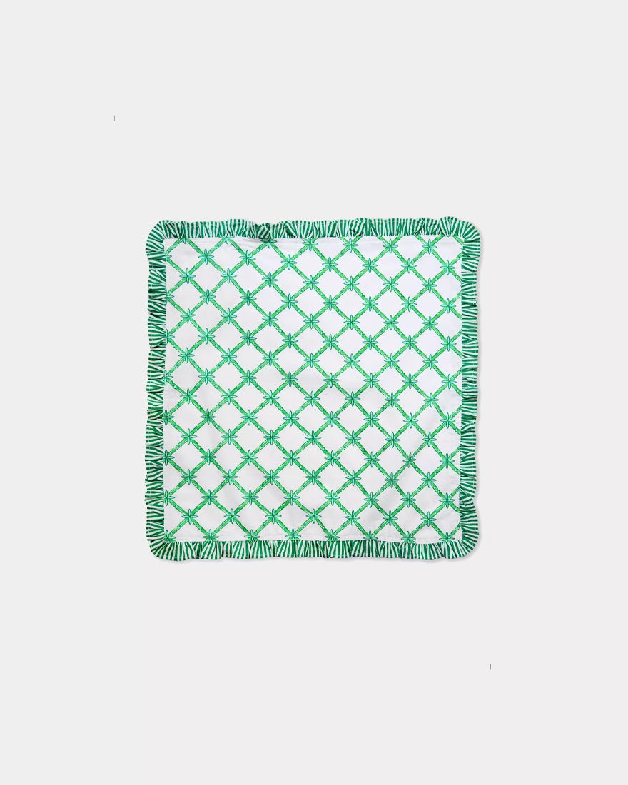 Dinner Napkin - Multi Simple Bamboo Trellis