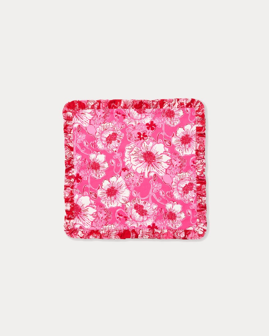 Dinner Napkin - Sun Shell Pink Feeling Poppy
