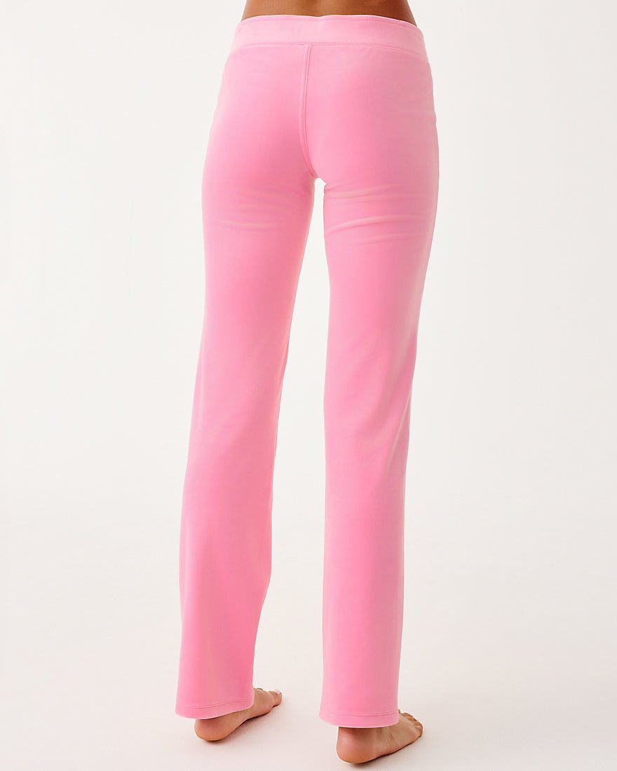 Lilly Pulitzer - Dorsey Velour Pant - Confetti Pink