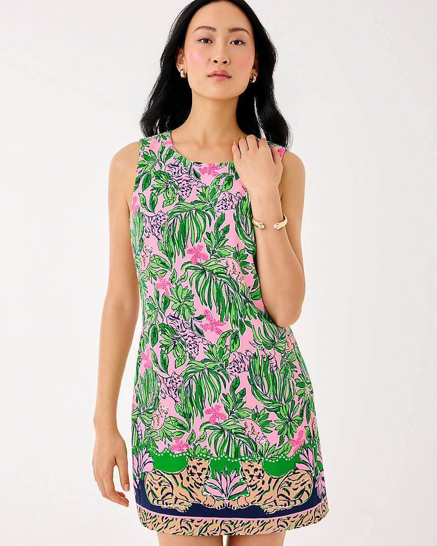 Edita Shift Dress - Conch Shell Pink Roaring With Joy