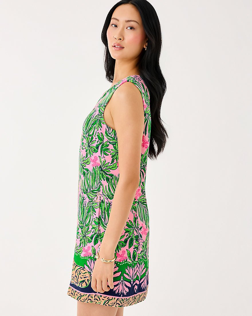 Edita Shift Dress - Conch Shell Pink Roaring With Joy