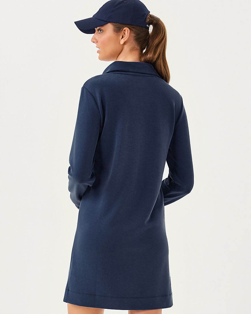 Eleni Upf 50 Plus Dress - Low Tide Navy