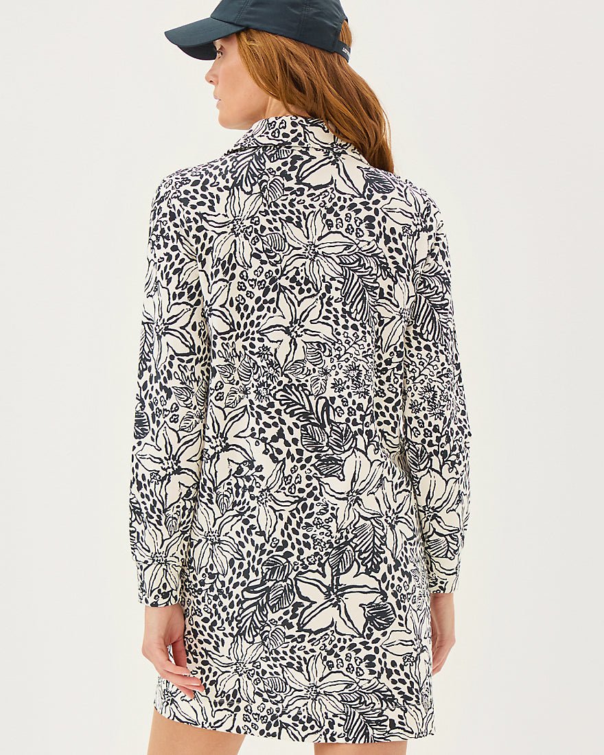 Eleni Upf 50 Plus Dress - Onyx Lots To Spot