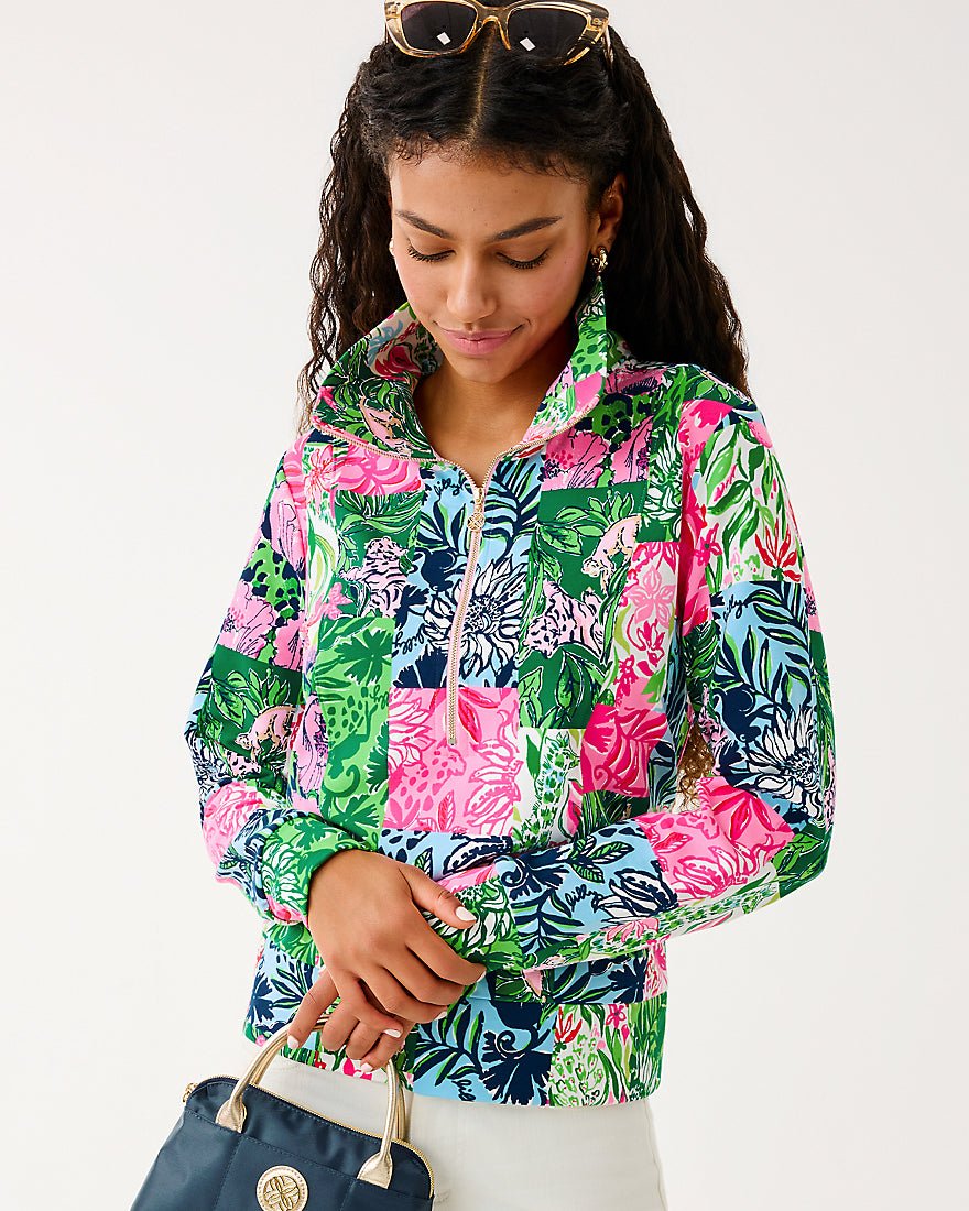 Eleni Upf 50 Plus Pullover - Multi Party Punch Patch