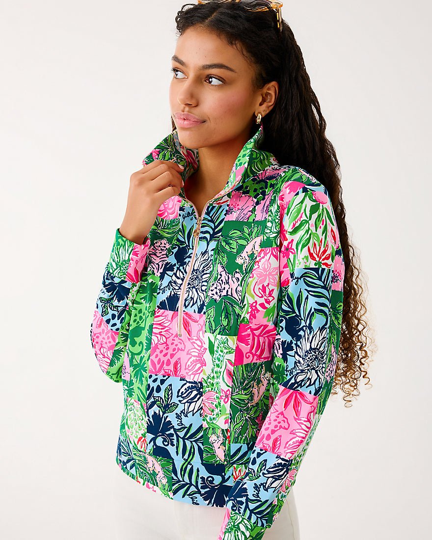 Eleni Upf 50 Plus Pullover - Multi Party Punch Patch