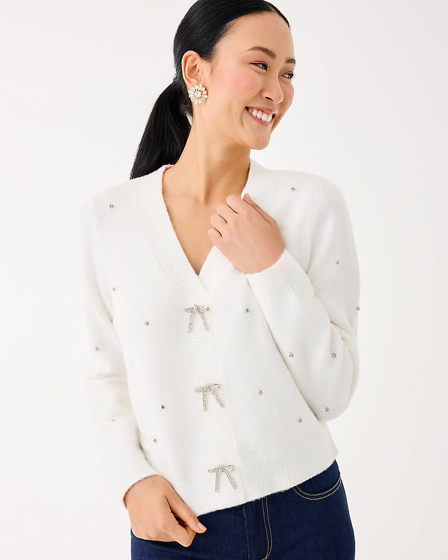 Ellorie Sweater - Coconut Paradise Rhinestones