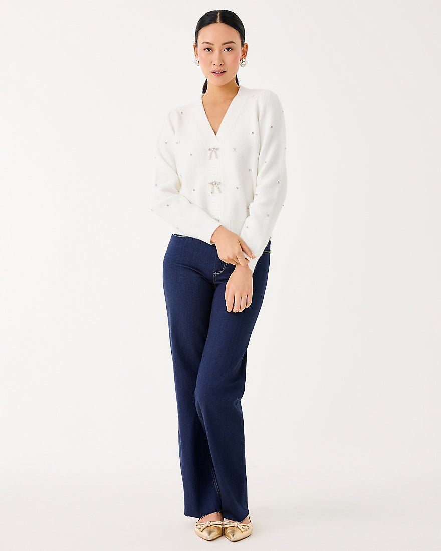 Ellorie Sweater - Coconut Paradise Rhinestones