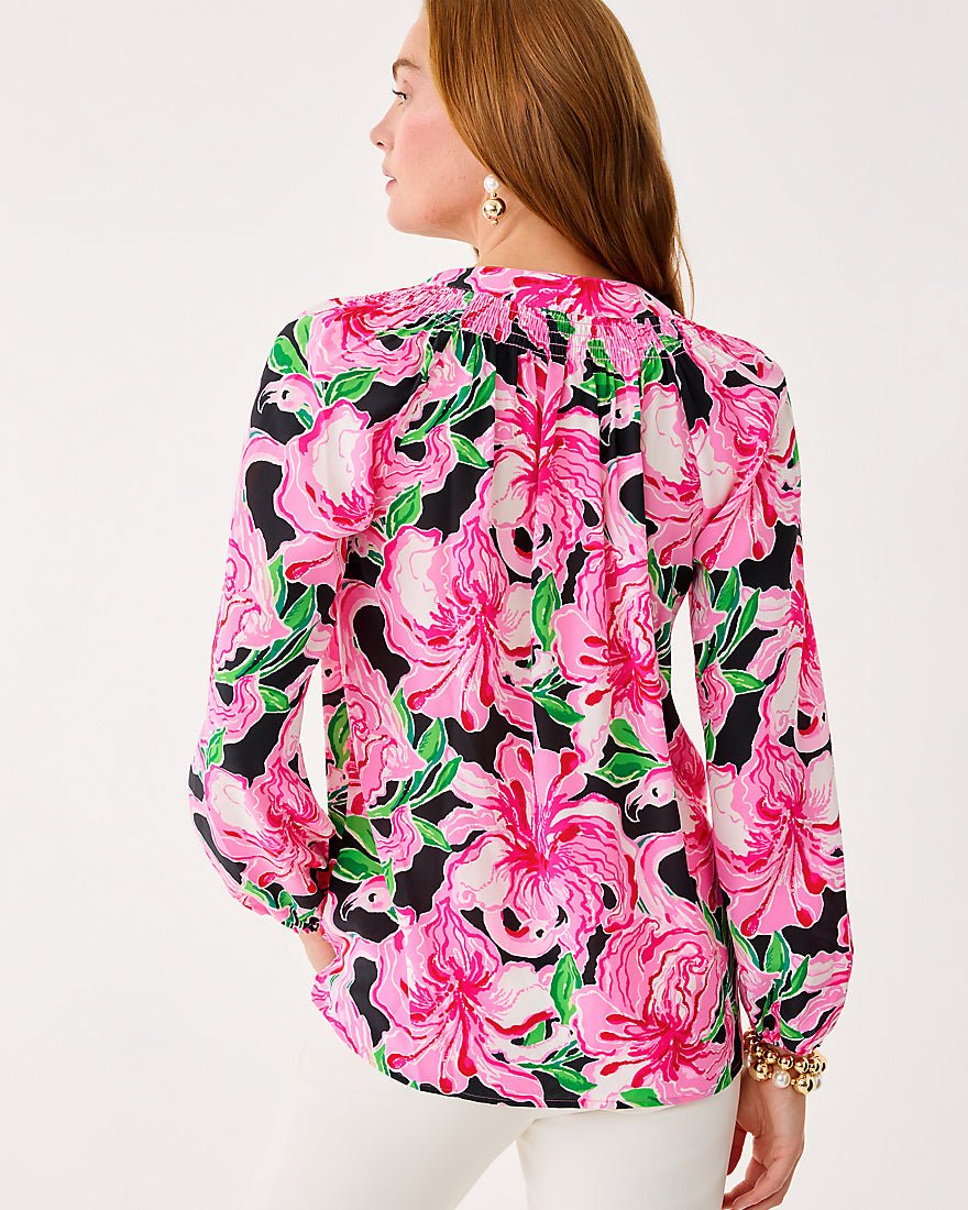 Lilly Pulitzer - Elsa Top - Onyx Party All The Time