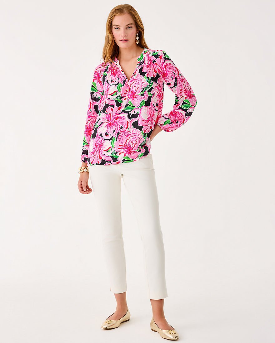 Lilly Pulitzer - Elsa Top - Onyx Party All The Time