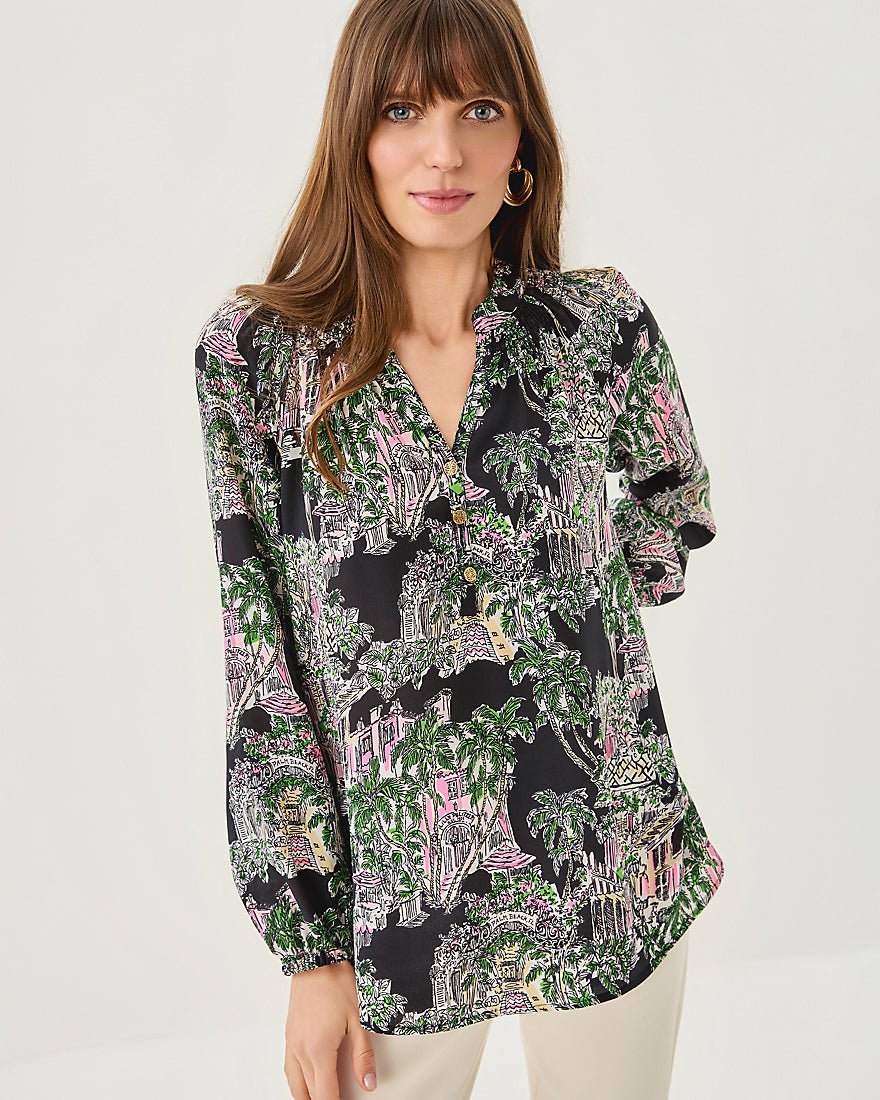 Elsa Top - Onyx Pb Anniversary Toile