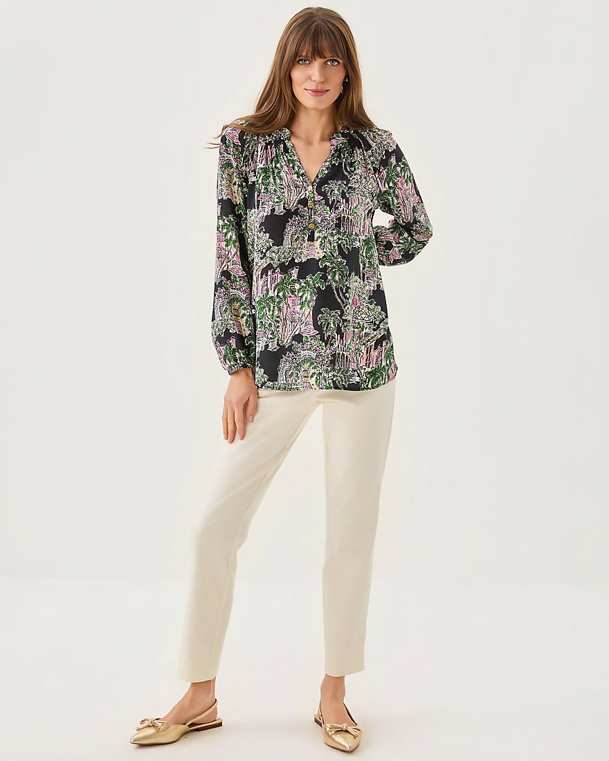 Elsa Top - Onyx Pb Anniversary Toile