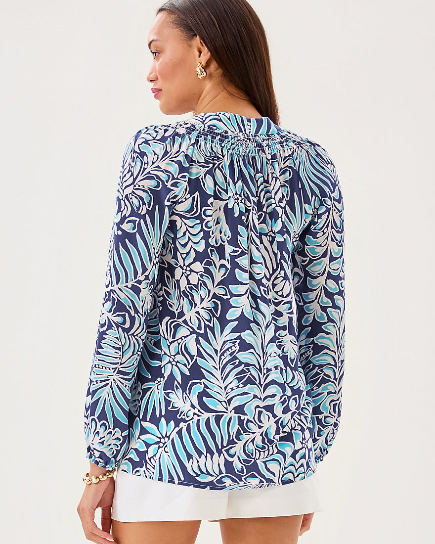 Elsa Top - Sapphire Pool Summer Shorelines