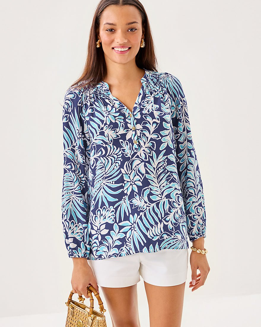 Elsa Top - Sapphire Pool Summer Shorelines