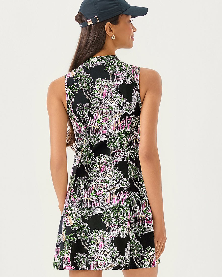 Enna Active Dress Upf 50 Plus - Onyx Pb Anniversary Toile