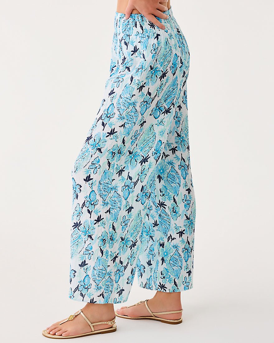 Lilly Pulitzer - Enzo Pant Coverup - Resort White Seashell Splendor