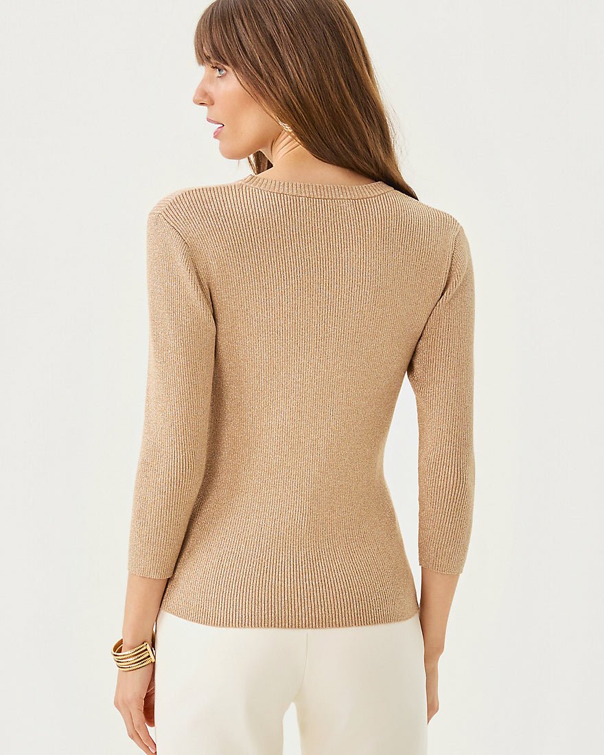 Esli Sweater - Sand Bar Metallic