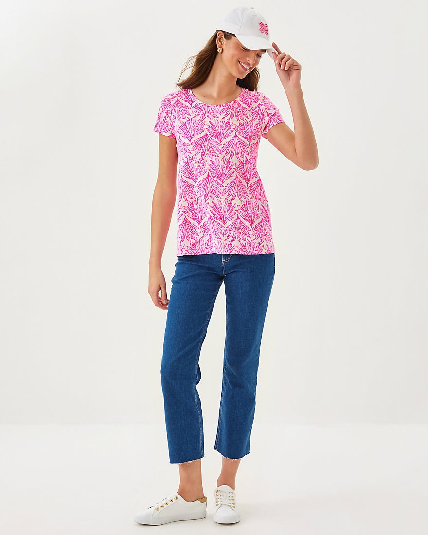 Etta Scoop Neck Top - Pink Bliss Shady Babe
