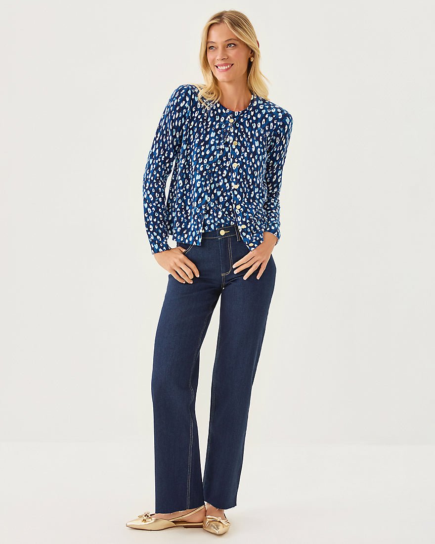 Fairley Cardigan - Starlight Navy Youre An Animal