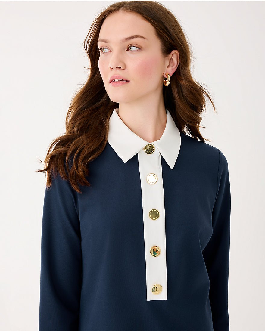 Lilly Pulitzer - Gabi Dress - Low Tide Navy