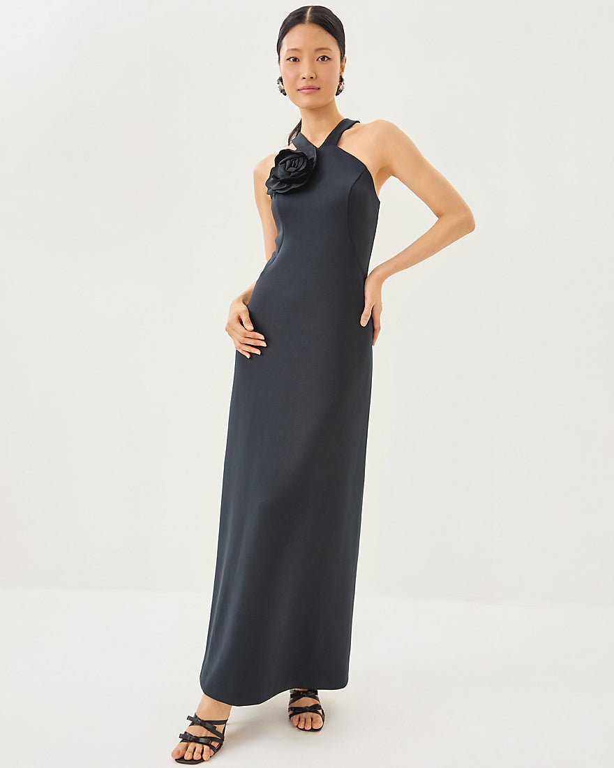Gianna Maxi Dress - Noir