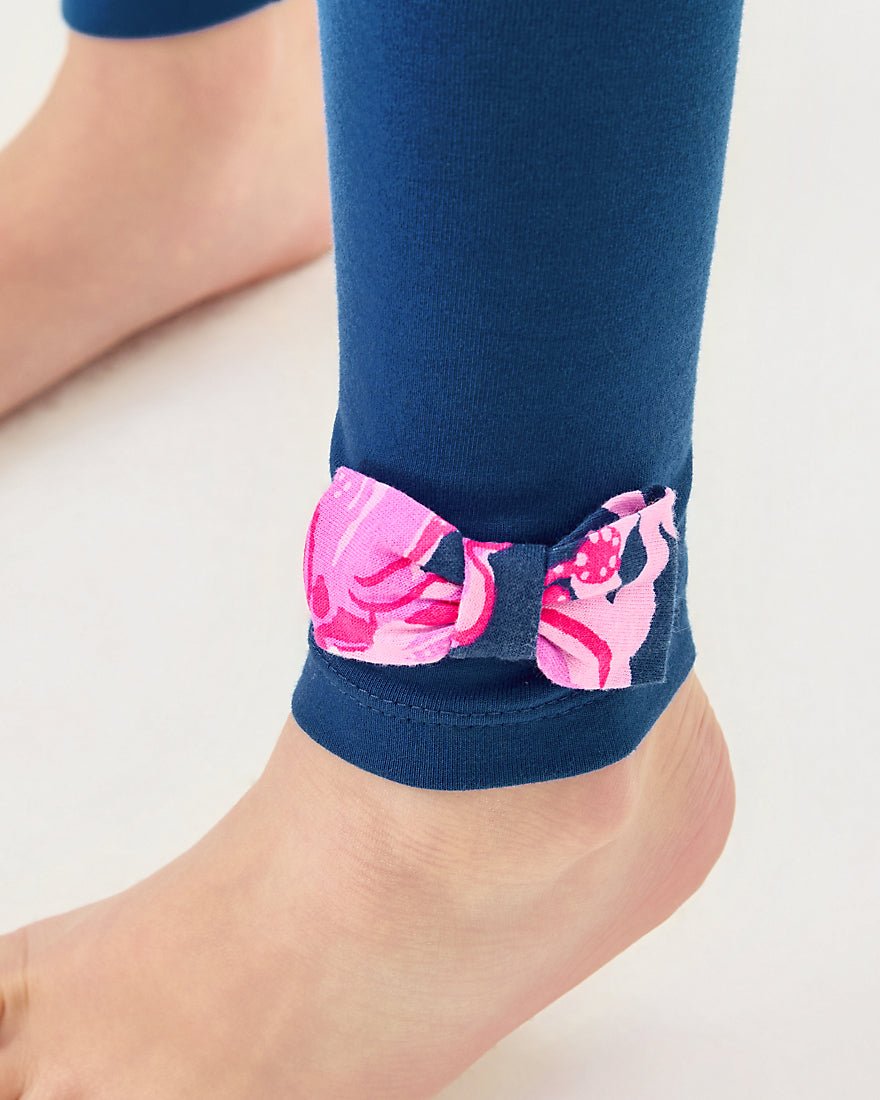 Girls Penelope Tunic And Legging Set - Starlight Navy Once And Floral