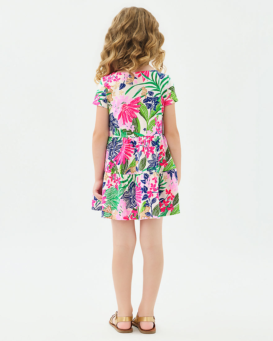 Girls Mini Geanna Short Sleeve Dress