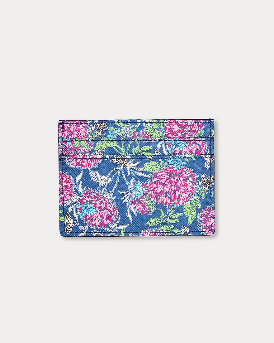Gwp Card Holder - Multi Dahlia Licious