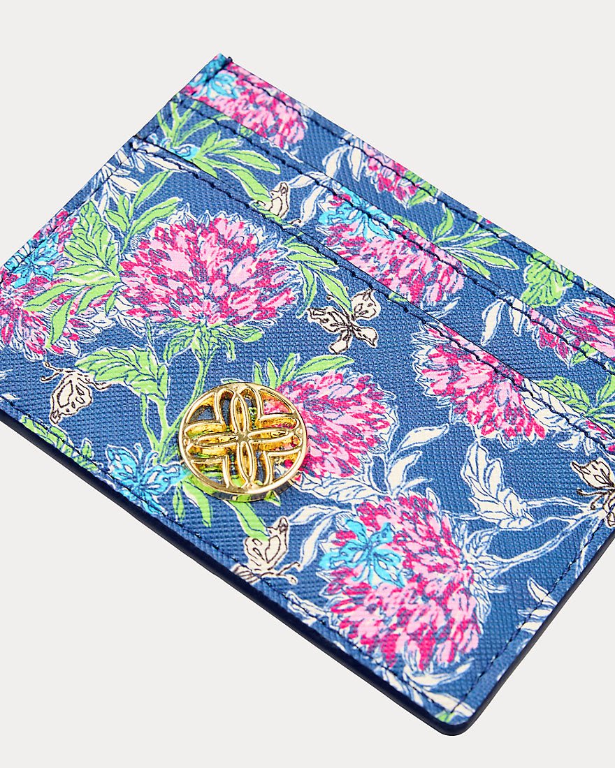 Gwp Card Holder - Multi Dahlia Licious