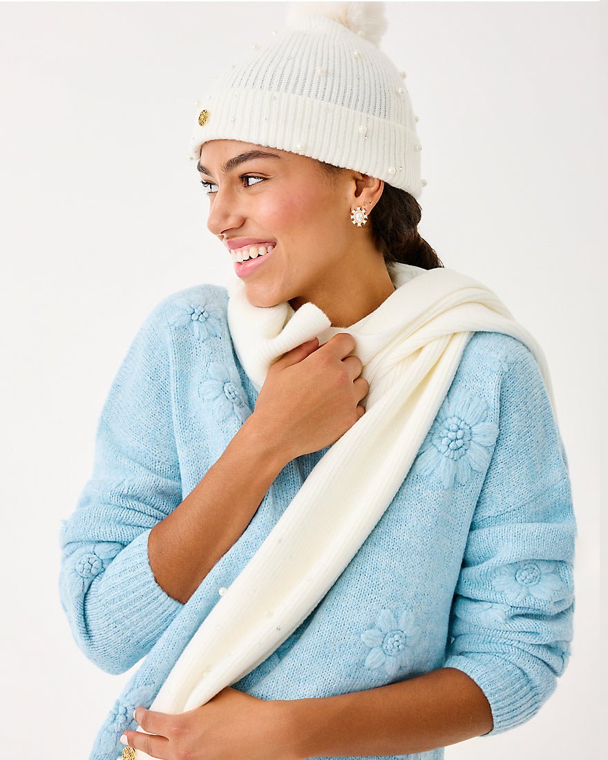 Lilly Pulitzer - Gwp Embellished Hat - Coconut