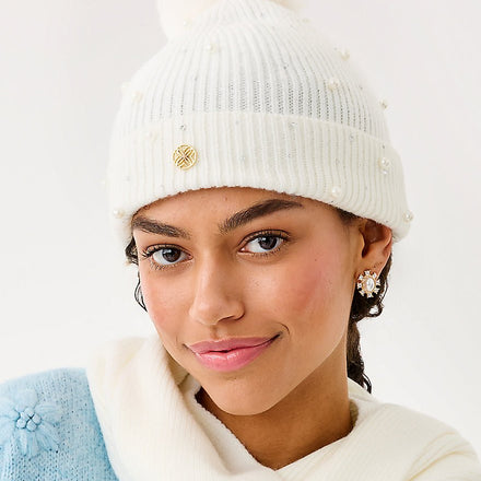Lilly Pulitzer - Gwp Embellished Hat - Coconut