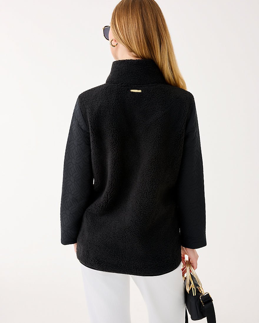 Helaina Sherpa Jacket - Noir