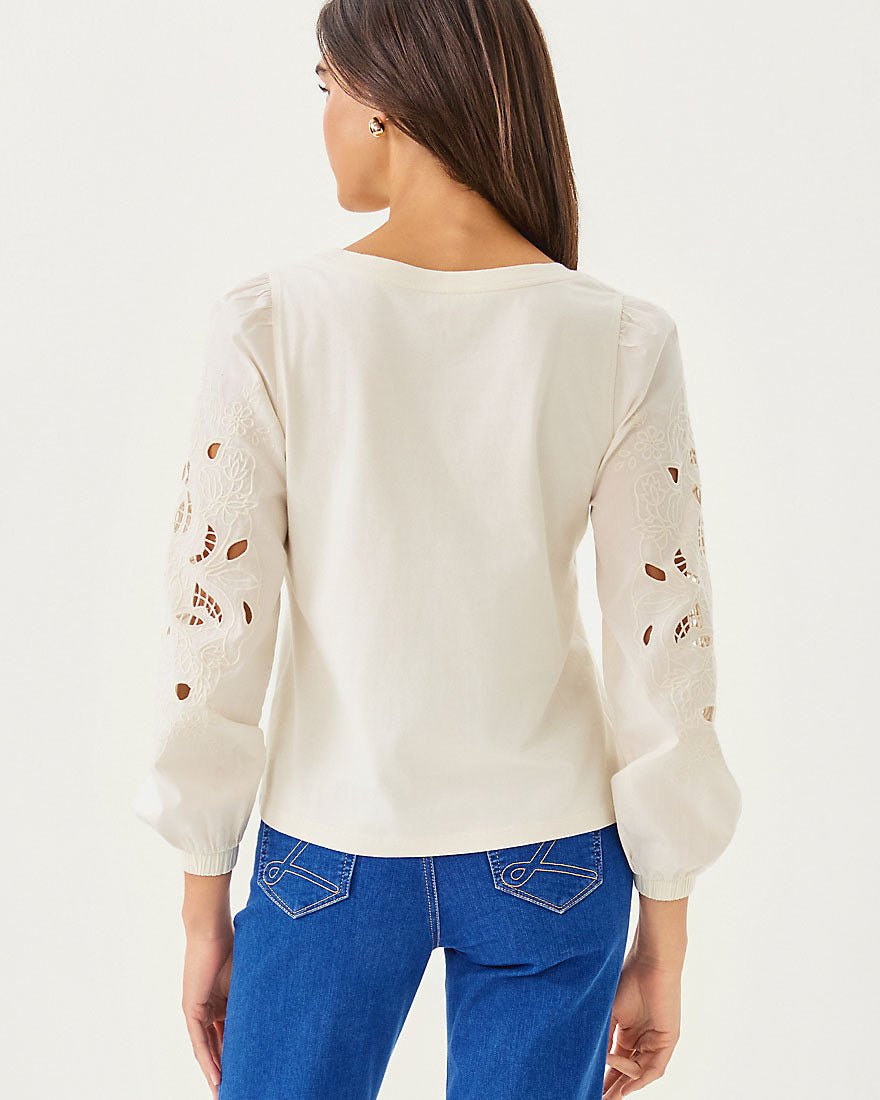 Isley Knit Top - Coconut