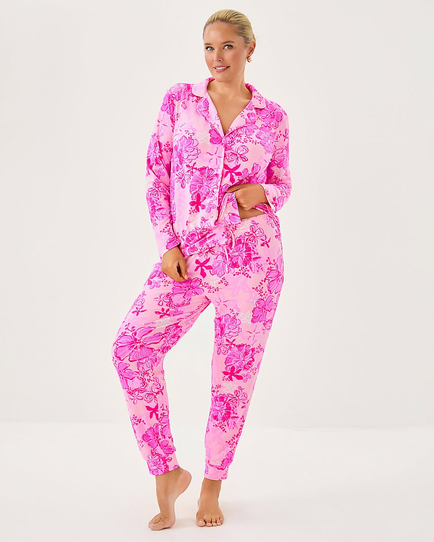 Jeffers Pj Pant - Parigi Pink Supporting Squad