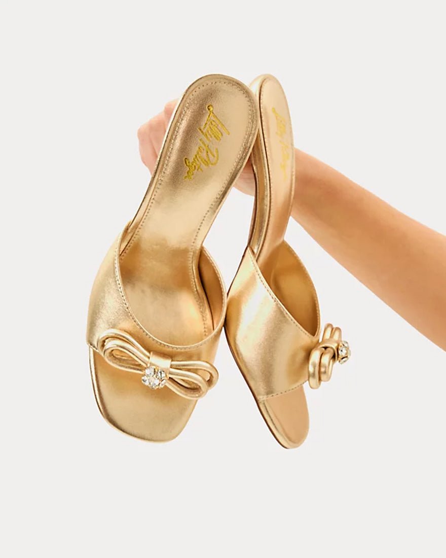 Jessy Sandal - Gold Metallic
