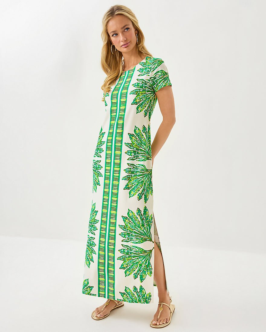 Kaden Upf 50 Plus Maxi Dress - Kitts Green Shady Babe