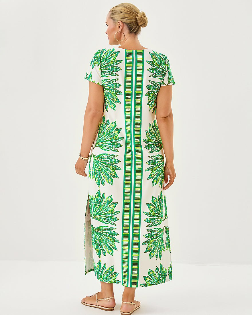 Kaden Upf 50 Plus Maxi Dress - Kitts Green Shady Babe