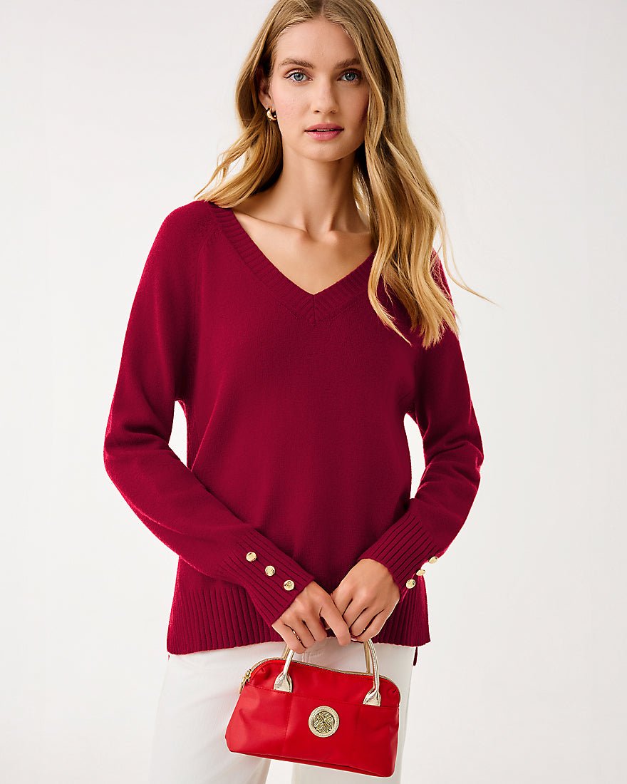 Kerrington Top Handle Mini Bag - Cranberry Red