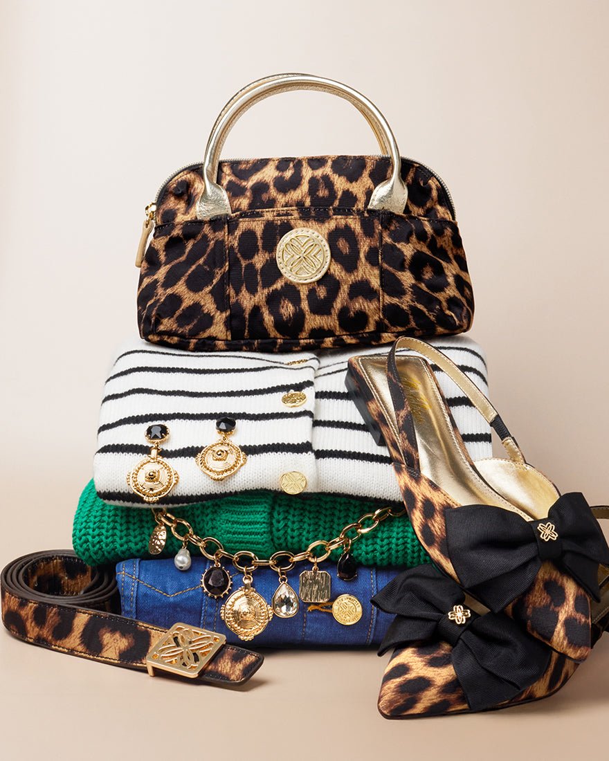 Kerrington Top Handle Mini Bag - Multi Leopard Faille