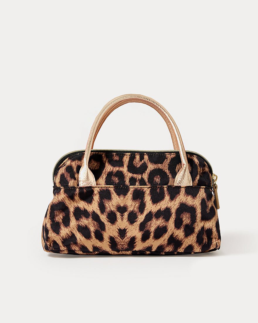 Kerrington Top Handle Mini Bag - Multi Leopard Faille