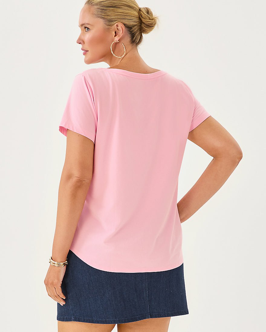 Key West Top - Conch Shell Pink