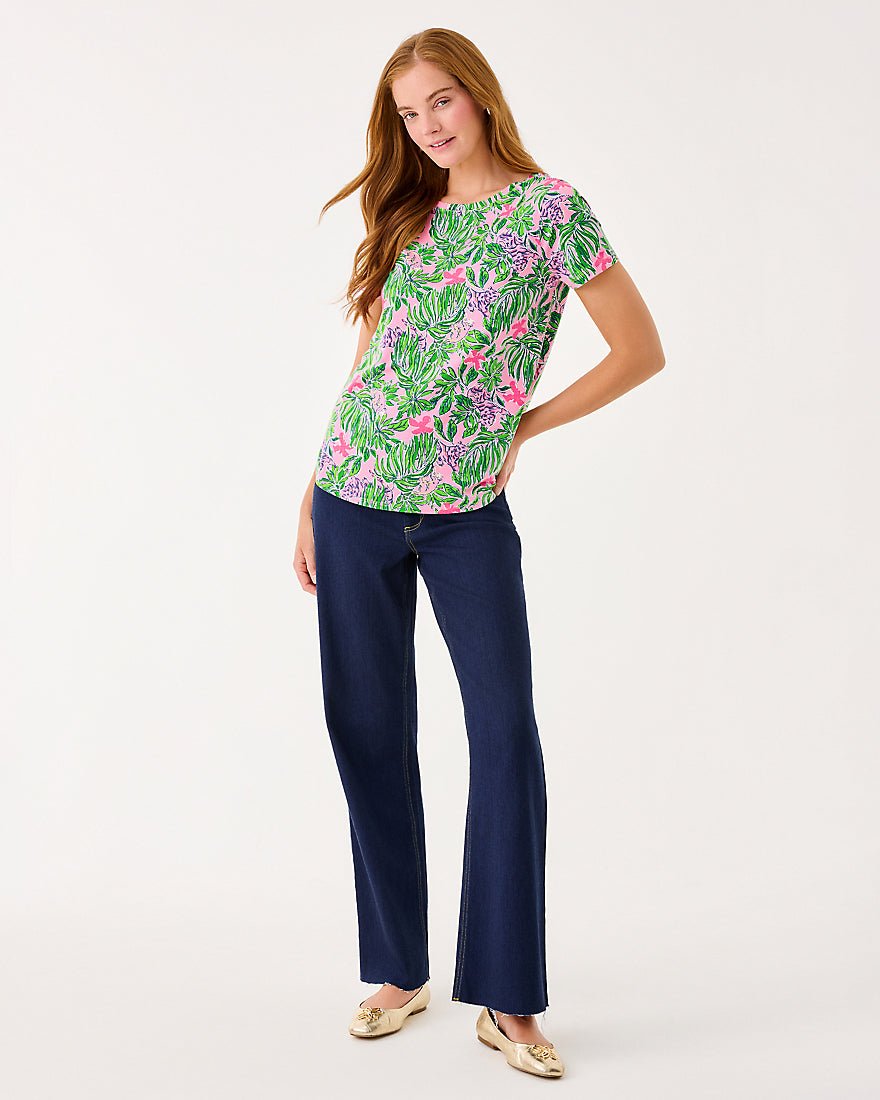 Key West Top - Conch Shell Pink Roaring With Joy