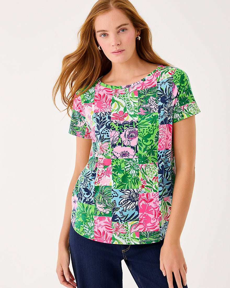 Key West Top - Multi Party Punch Patch