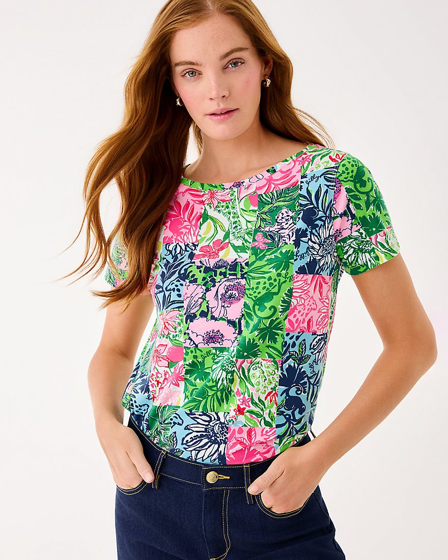 Key West Top - Multi Party Punch Patch