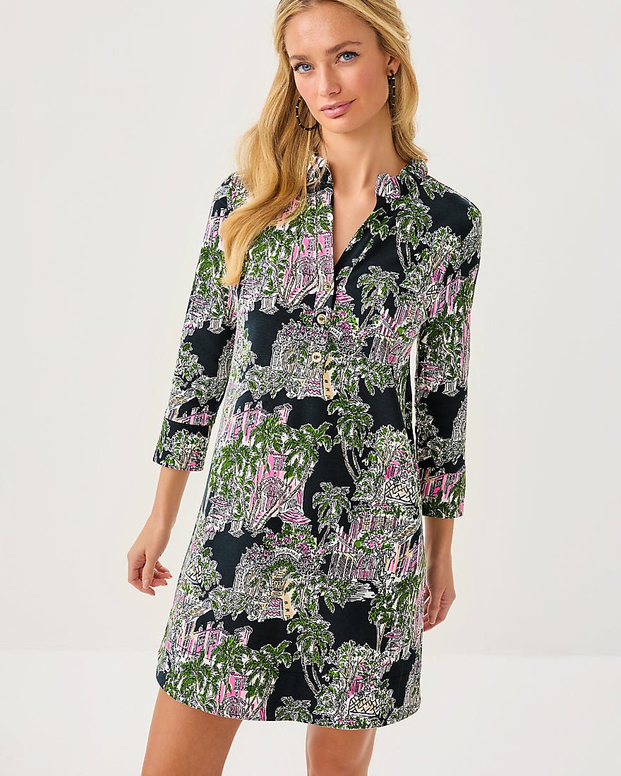 Knightley Dress - Onyx Pb Anniversary Toile