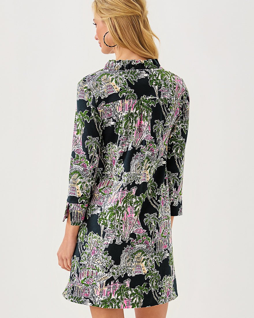 Knightley Dress - Onyx Pb Anniversary Toile